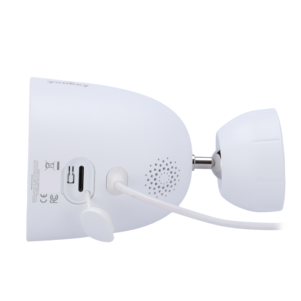 YOUKEY YOK-P320-PRO - Youkey Cámara Bullet - 8MP | 2.8 mm | Luz blanca 5 m - Detección de movimiento | Detección vehículo - Detección Cuerpo Humano - Detección de llanto - Wi-Fi | Mic | Altavoz | microSD - imagen 3