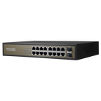 MARCA BLANCA SW1816GT-2GF - Switch de sobremesa - 16 puertos Gigabit RJ45 - 2 SFP Uplink Port 10/100/1000 Mbps - Velocidad 10/100/1000 Mbps - Plug &amp; Play - Tecnología de ahorro de energía - imagen 3