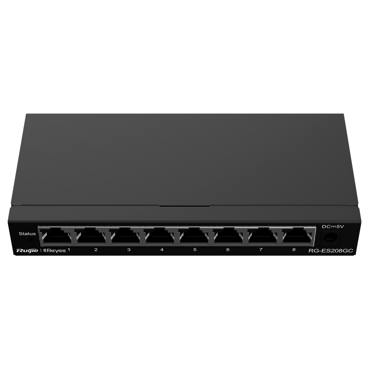 REYEE RG-ES208GC - Ruijie Reyee Cloud Managed L2 Switch - 8 Puertos Gigabit Ethernet RJ45 de alta velocidad - Reconocimiento inteligente de cámaras IP (CCTV) - Prevención automática de bucles (Loop Prevention) - Gestión en la nube Ruijie Cloud de por vida - imagen 3