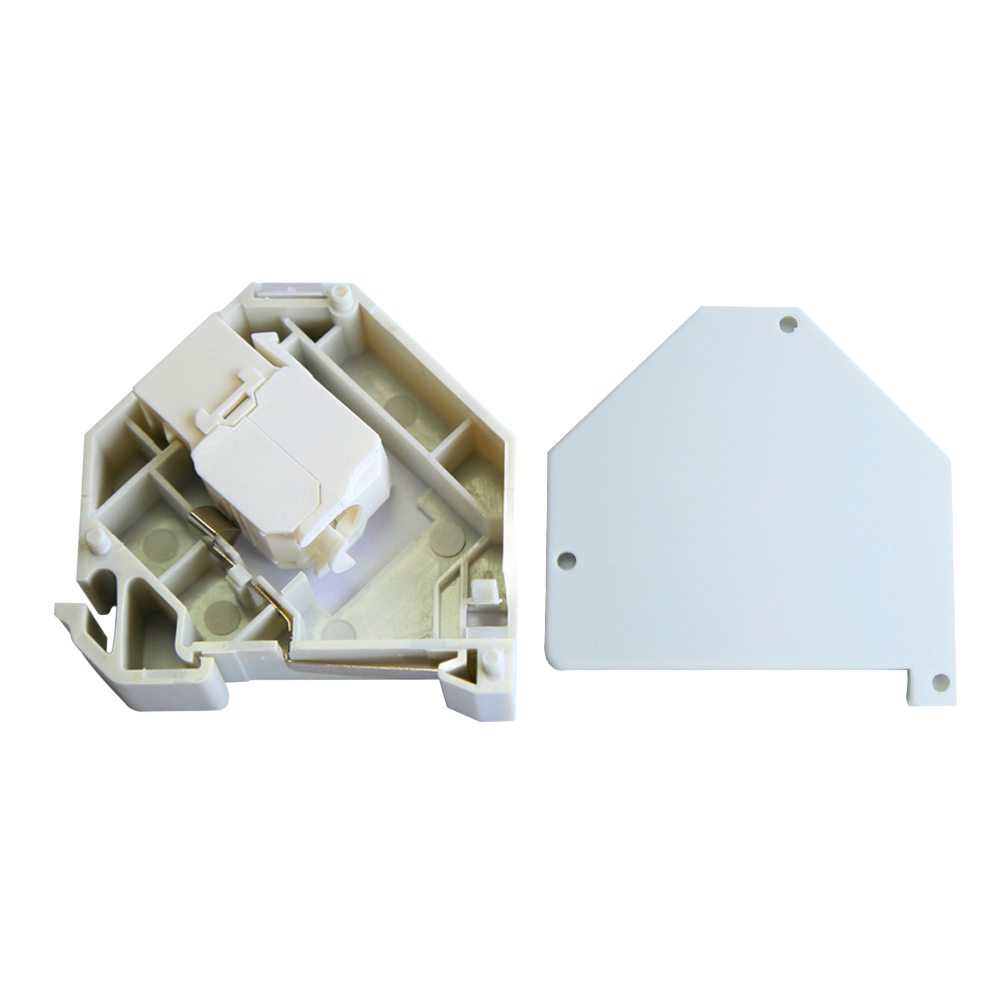 MARCA BLANCA KS6A-UTP-TL180-DIN - Conector para cables UTP - Conector salida RJ45 - Compatible UTP categoría 6A - Fácil instalación sin necesidad de herramientas - Montaje en carril DIN - imagen 3