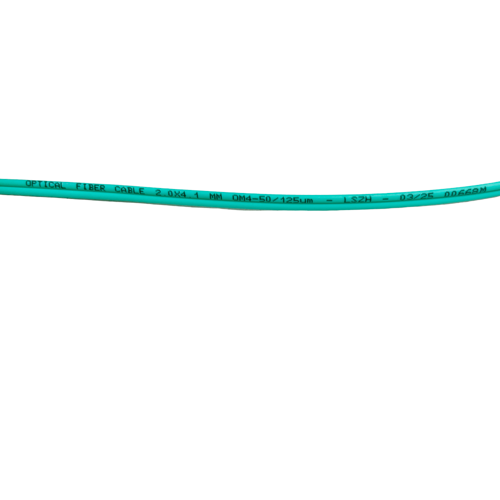 SAFIRE SF-LC-APC-LC-APC-OM4-DX-10M-A - Cable de conexión de fibra óptica - Fibra multimodo OM4 - Conector LC APC dúplex - Longitud 10m - Cubierta LSZH - Compatibilidad genérica - imagen 3