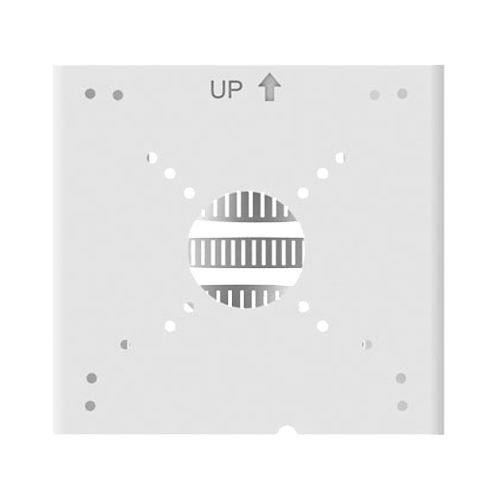 UNIVIEW UV-TR-UP06-C-IN - Soporte para mástiles - Para cámaras bullet - Apto para uso exterior - Rango diámetro 67~127 mm - Color blanco | 127(Al) x 136 (An) x 62.5 (Fo) mm - Pasador de cables - imagen 3