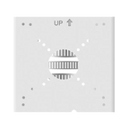 UNIVIEW UV-TR-UP06-C-IN - Soporte para mástiles - Para cámaras bullet - Apto para uso exterior - Rango diámetro 67~127 mm - Color blanco | 127(Al) x 136 (An) x 62.5 (Fo) mm - Pasador de cables - imagen 3