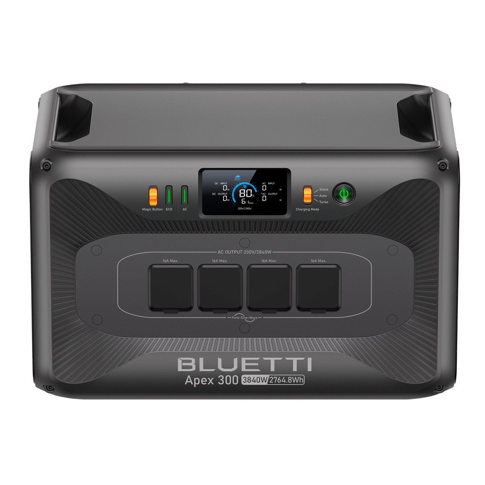 BLUETTI BL-APEX300 - Estación de energía portátil - Gran capacidad 2765Wh - Potencia salida 3840W - Formas de recarga múltiples - 6000 ciclos de vida | Función UPS - Pantalla LCD | Control vía app - imagen 3