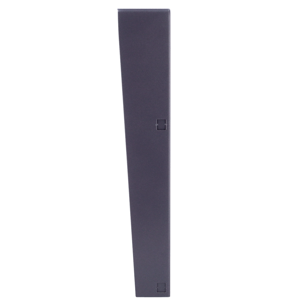HIKVISION DS-KABD8003-RS3 - Caja de registro en superficie - Hasta 3 módulos - Específica para videoporteros Hikvision - Compatible con módulos Hikvision - Con visera - Panel fabricado en SECC - imagen 3
