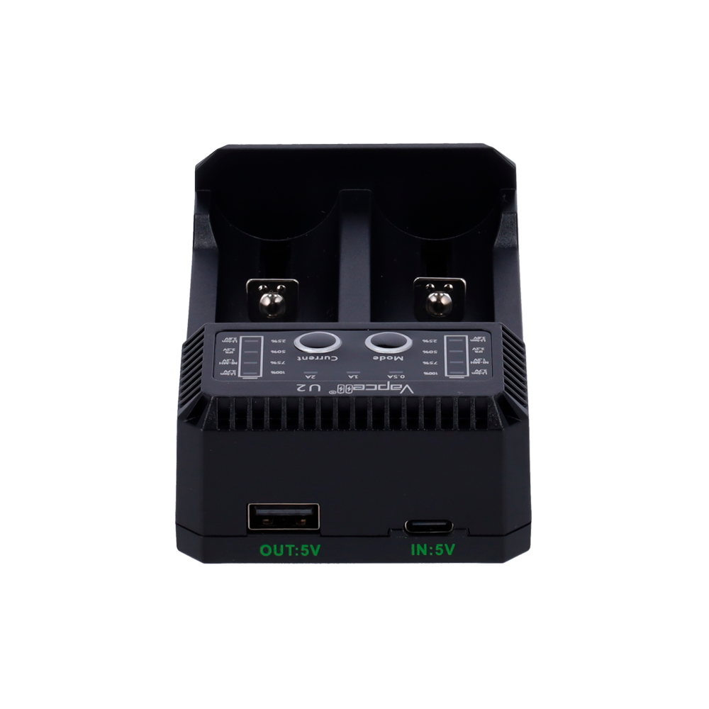 MARCA BLANCA CHARGER-U2 - Cargador universal para pilas - Pilas Li-Ion, Ni-Mh, Ni-Cd - Detección automática de carga - Protección contra sobrecarga y descarga - LED indicador de estado de carga - Carga rápida USB-C - imagen 3