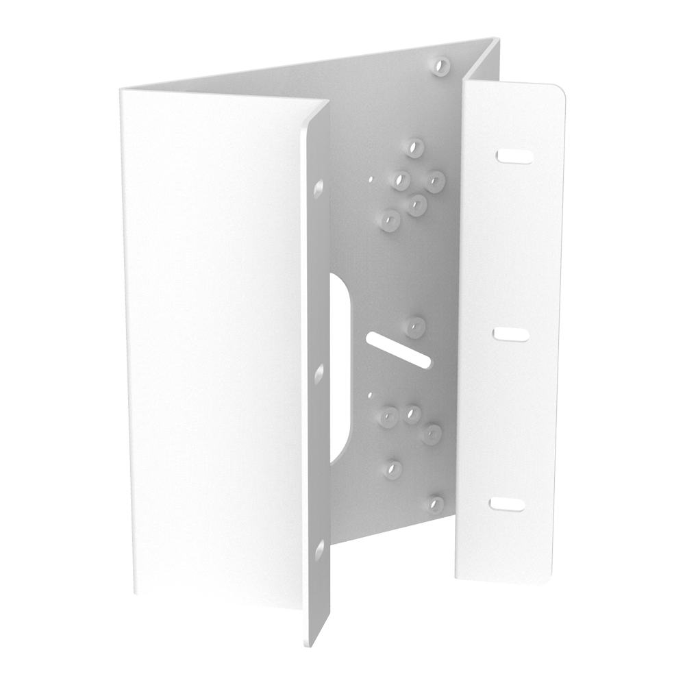MILESIGHT MS-A03 - Soporte de esquina - Color blanco - 180 (Al) x 152.5 (An) x 76 (Fo) mm - Metal - Apto para uso exterior - Peso de 900 g - imagen 3