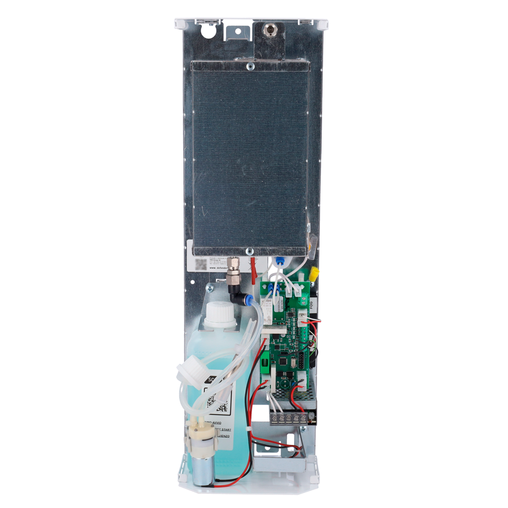 DEFENDERTECH MF-25-AJ - Generador de niebla Defendertech - 2 relés Ajax instalados para armado y disparo - 200 m3 en 60" - Batería no incluída - Hasta 3.5 minutos de capacidad - No deja rastros después del disparo - imagen 3