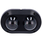 UNIVIEW UV-IPC3224SS-ADF28K-I1-BLACK - Cámara doble Domo IP Uniview - Gama Prime - 2 x 4 MP | 2 x Lente 2.8 | microSD 512 GB - IR 30 m | WDR 130 dB - Light Hunter | Conteo de personas (Canal 1) - PoE | UMD | SIP | IP67 | IK10 | Color negro - Reset | Micró - imagen 3