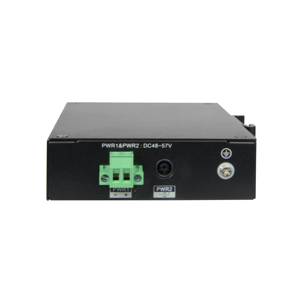X-SECURITY XS-SW0604HIPOE-F-60-DIN - Switch PoE X-Security - 4 puertos PoE +1 SFP +1 Uplink Gigabit - Velocidad 10/100/1000 Mbps - 60W puerto 1 / 30W puerto 2-4 / Máximo 60W - Hi-PoE / IEEE802.3at (PoE+) / af (PoE) - Montaje en carril DIN - imagen 3