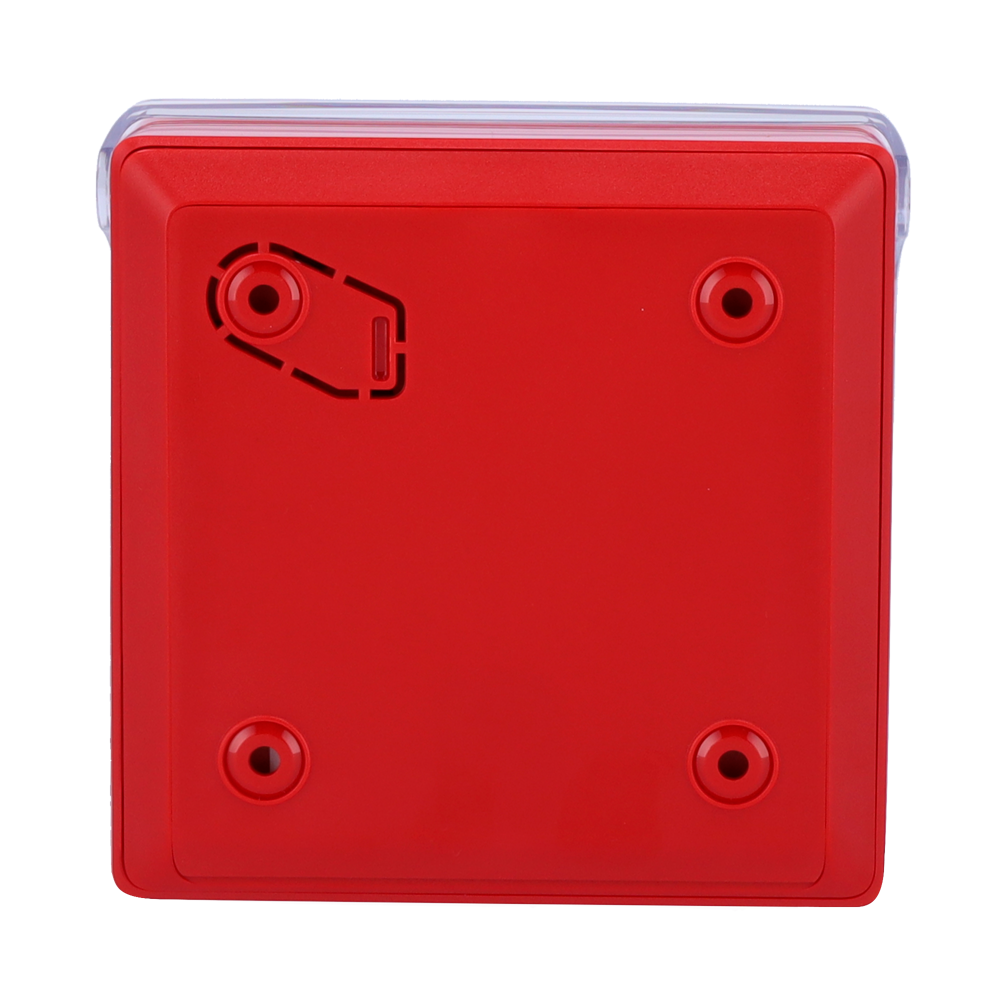 AJAX AJ-MANUALCALLPOINT-RED - Botón manual de alarma de incendio rojo - Certificación EN 54 - Botón alarma incendio o activador de escenarios - Compatible con función de alarma interconectada - Transmisión de alarmas a CRA - Alimentación 2 pilas CR123A - imagen 3