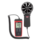 UNI-T UT363S - Anemómetro tipo Split - Sensor de velocidad del viento de alta precisión - Sensor de temperatura - Apagado automático - Valores Máximos, Mínimos y Medios - Display LCD retroiluminado - imagen 3