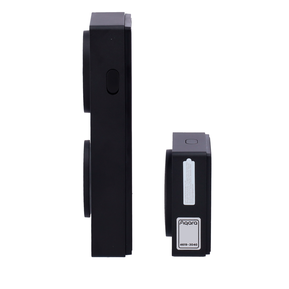 AQARA AQ-CH-C09D-B - Aqara Smart Home G410 Doorbell Cam/Hub Black - Reconocimiento facial local por IA - Compatibilidad nativa con HomeKit Secure Video - Wi-Fi 2.4 GHz / Matter - Soporta 6x Baterías AA LR6 / 12V-24V AC o 8V-24V - Compatible con Apple Home - imagen 3