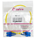 SAFIRE SF-SC-UPC-SC-UPC-OS2-DX-3M-Y - Cable de conexión de fibra óptica - Fibra monomodo OS2 - Conector SC UPC dúplex - Longitud 3m - Cubierta LSZH - Compatibilidad genérica - imagen 3