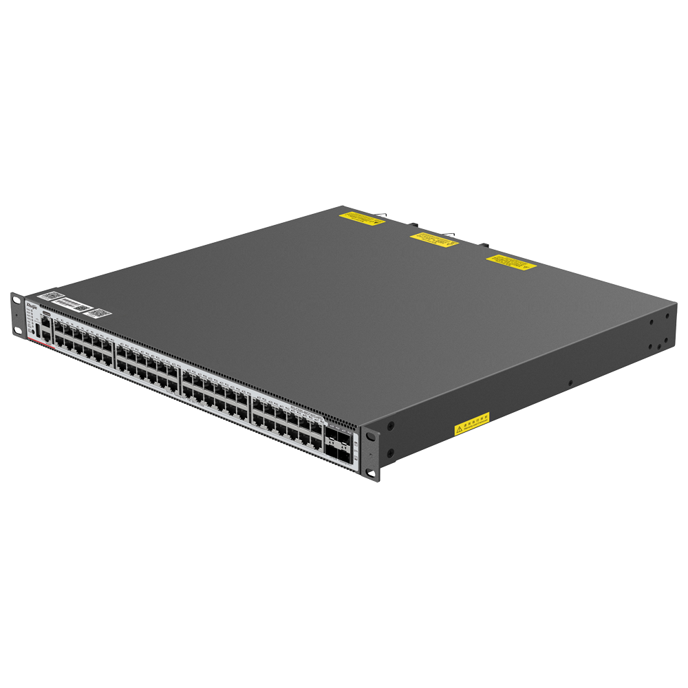 RUIJIE ENTERPRISE RG-CS85-48GT4XS-HPD - Ruijie Cloud Managed Layer 3 PoE+ Switch - 52 Puertos Totales (48 PoE+ / 4 Uplinks 10G SFP+) - Enlaces de fibra de 10 Gbps de ultra velocidad - Potencia PoE+ estable de 30W / Total 1440W - Suministro continuo PoE en - imagen 3