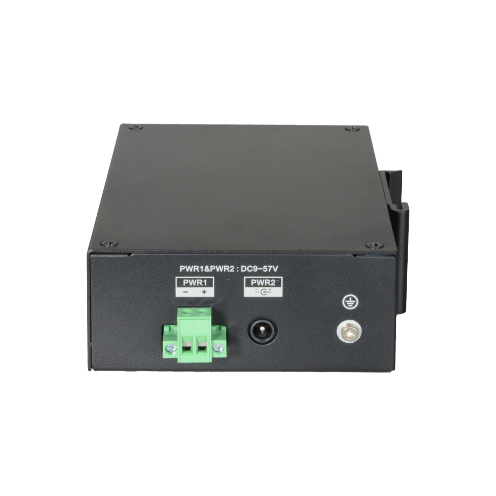X-SECURITY XS-SW09-GF-DIN - Switch X-Security - 5 Puertos RJ-45 - 4 Puertos SFP Gigabit - Velocidad 10/100/1000 Mbps - Soporta doble alimentación - Montaje en carril DIN - imagen 3