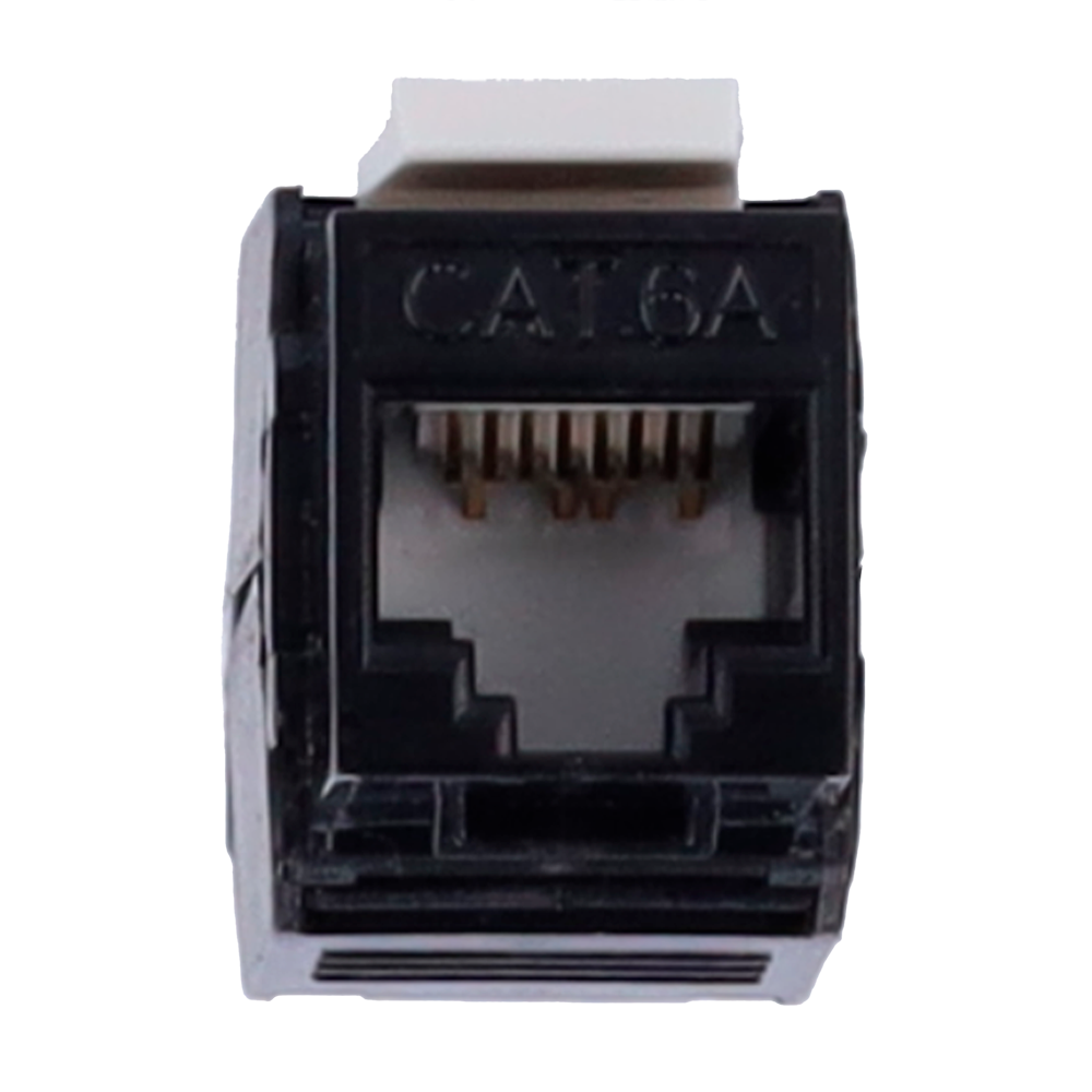 MARCA BLANCA KS6A-TL180-BK - Conector para cables UTP - Conector salida RJ45 - Compatible UTP categoría 6A - Fácil instalación sin necesidad de herramientas - Bajas pérdidas - imagen 3