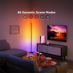 GOVEE GV-FLOOR-H8076-136CM - Lámpara Govee de suelo - Wi-Fi 2.4 GHz + Bluetooth - Color RGB + Blanco cálido/frío - Intensidad 1000 lúmenes - Matter / Homekit / Alexa / Google Home - Para interior - imagen 3