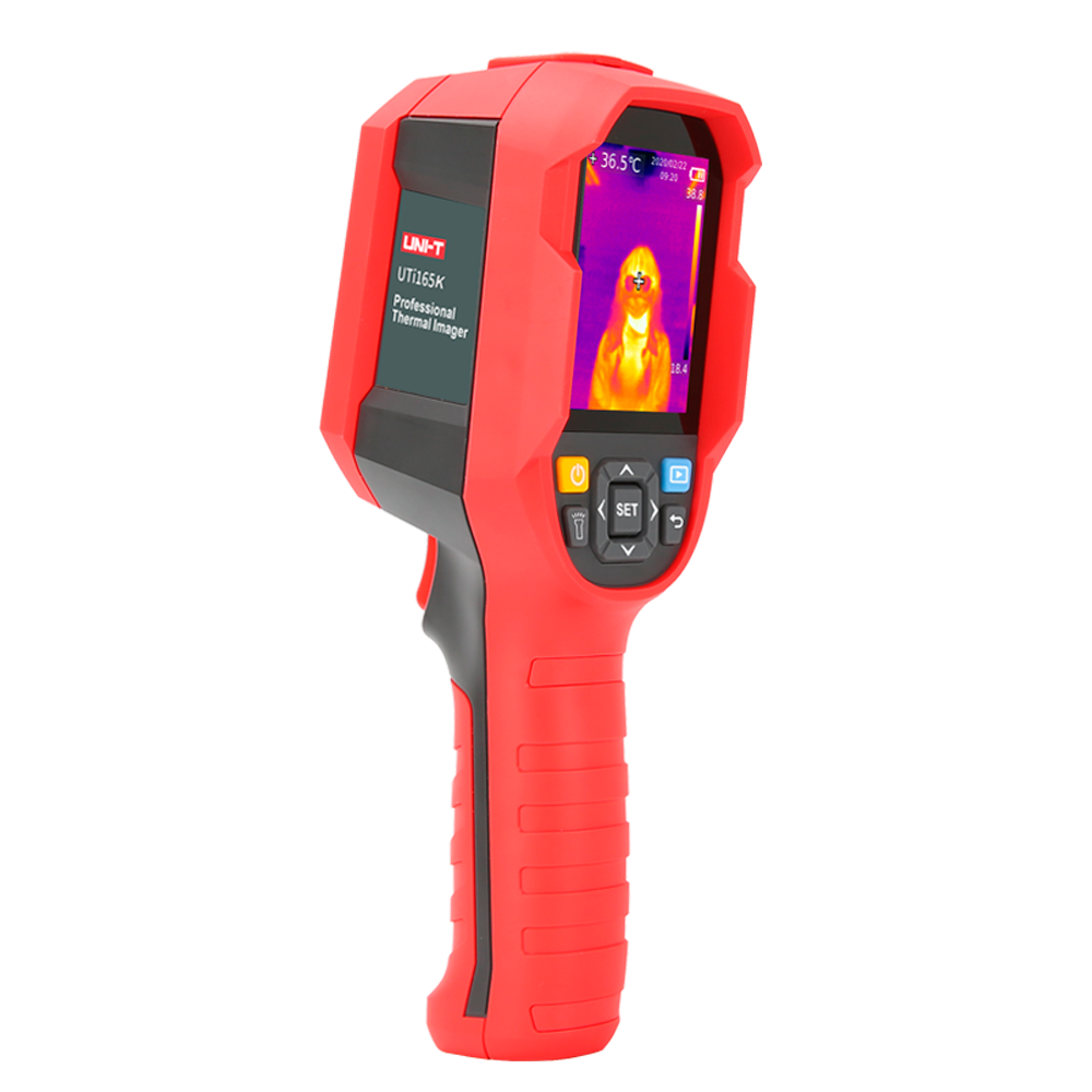 UNI-T UTi165K - Cámara termográfica portátil Dual - Medición de temperatura a tiempo real - Resolución térmica 160x120 | Precisión ±0.5ºC - Sensibilidad térmica ≤50mK - Monitorización en monitor externo a través de PC - imagen 3