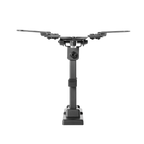BRATECK LUMI LDA21-221 - Soporte a pared con brazo - Peso soportado 20 Kg - VESA 200x200 mm - Distancia a la pared de 60 ~ 109 mm - Inclinación -12º ~ +5º - Giro +90º ~ -90º - imagen 3