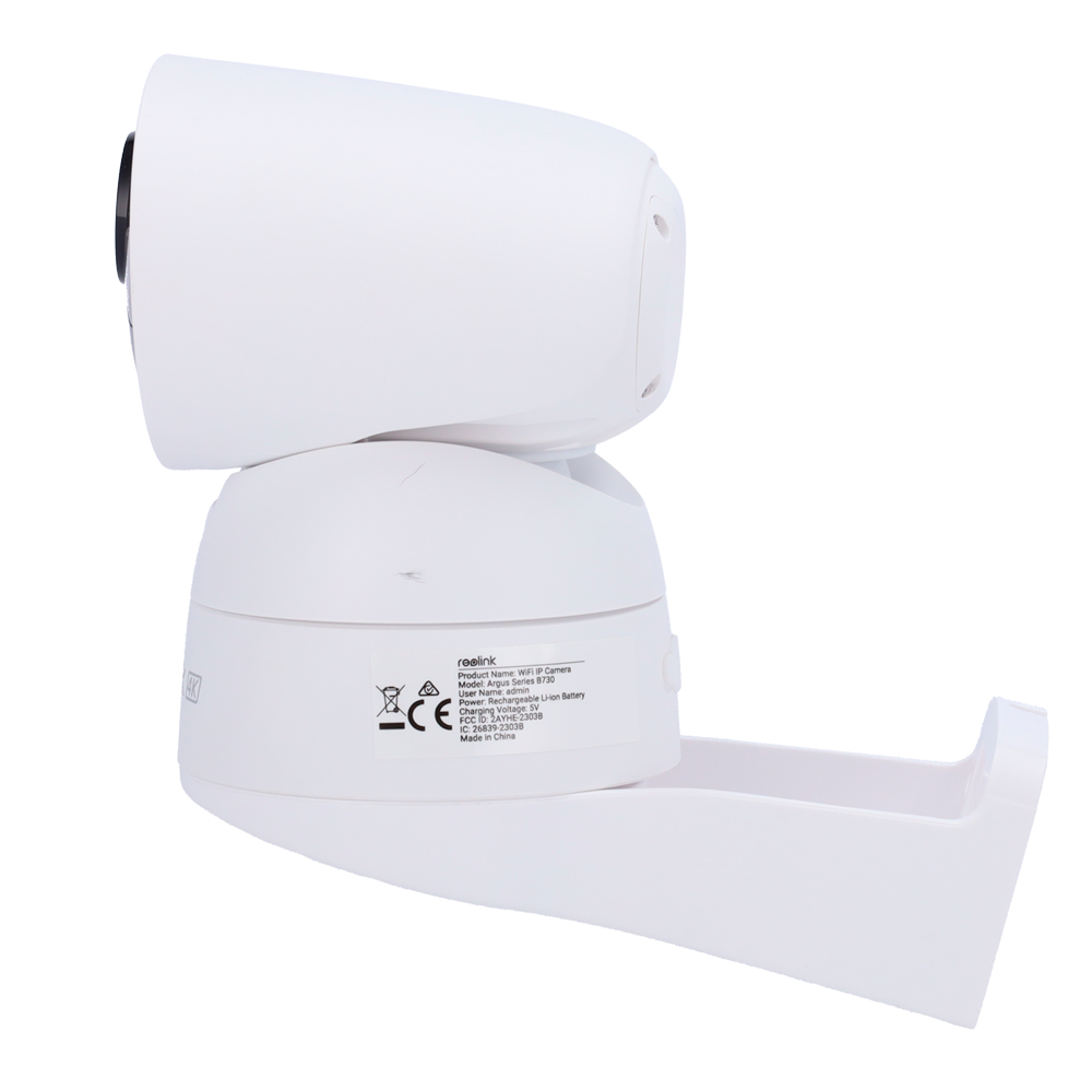 REOLINK RL-ARGUS-B730-W - Reolink Camara WiFi a Batería Argus B730 - 4K | 8MP + 2MP / Modo Color Nocturno - Detección PIR Humanos / Vehículos - WiFi Dual 2.4GHz / 5GHz | Zoom Híbrido 6X - Batería 4800mAh / DC5V1A - Compatible con Alexa y Google - imagen 3
