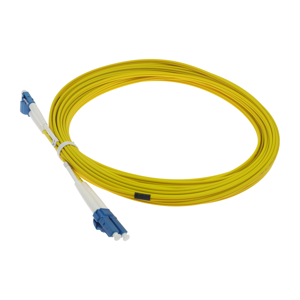 SAFIRE SF-LC-UPC-LC-UPC-SM-DX-10M - Cable de conexión de fibra óptica - Fibra monomodo G657A2 de alto rendimiento - Conectores LC UPC en formato dúplex - Longitud exacta de 10 metros - Cubierta exterior LSZH segura - Compatibilidad de uso genérica - imagen 3
