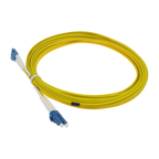 SAFIRE SF-LC-UPC-LC-UPC-SM-DX-10M - Cable de conexión de fibra óptica - Fibra monomodo G657A2 de alto rendimiento - Conectores LC UPC en formato dúplex - Longitud exacta de 10 metros - Cubierta exterior LSZH segura - Compatibilidad de uso genérica - imagen 3