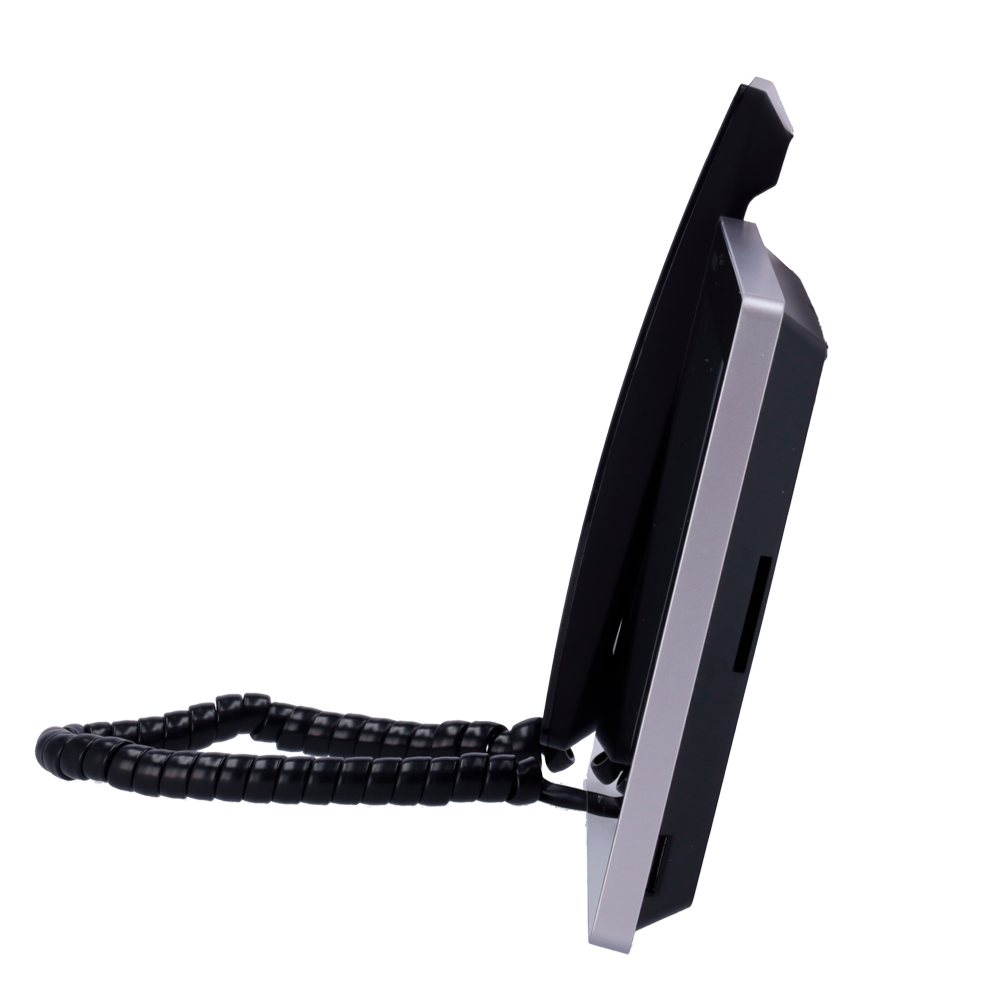 HIKVISION DS-KH7300EY-WTHE2 - Monitor para videoportero - Pantalla TFT de 7" - Audio bidireccional | LED de estado - 2 hilos HD, WiFi | Auricular de mano - Ranura tarjeta microSD hasta 128 GB - Montaje en superficie - imagen 3