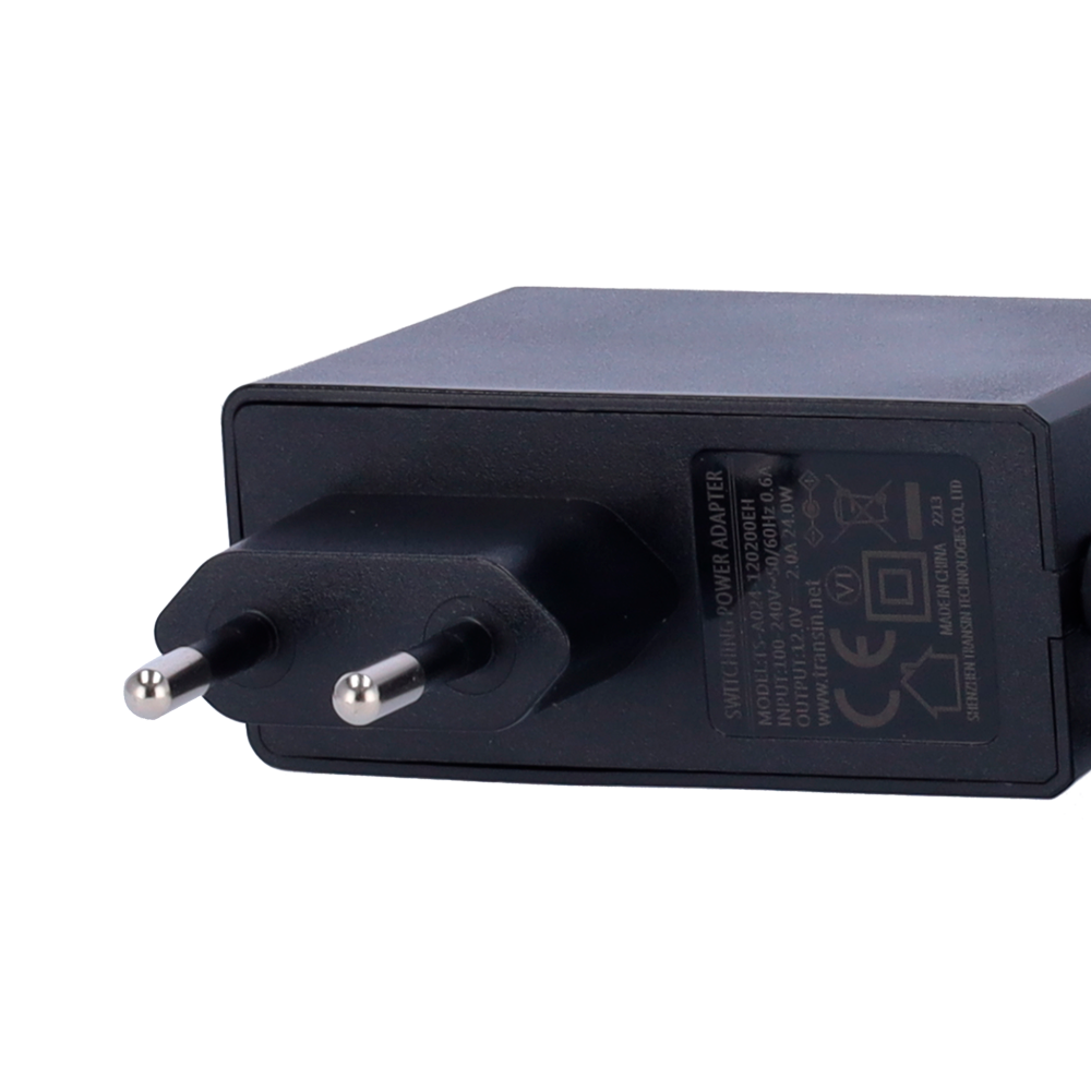 MARCA BLANCA DC12V2A-L - Fuente de alimentación - Salida DC 12 V 2 A - 1 salida acodado en L - Jack estandar - Estabilizado - Longitud de cable 1.5m - imagen 3