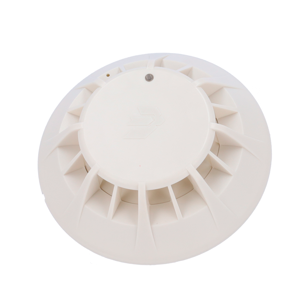 JADE BIRD JBE-2106 - Detector térmico analógico Jade Bird - Sensibilidad y clase ajustable (A2R, A2, A2S) - Led con vision 360° - Salida de indicador remoto - No incluye base - Certificado EN 54-5 - imagen 3
