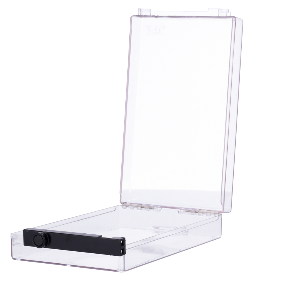 SAFIRE SF-EASSAFER105-AM - Protección electrónica antihurto EAS - AM 58 kHz | Desbloqueo magnético - Caja transparente de policarbonato - Medidas int.: 220 (An) x 120 (Al) x 45 (Fo) mm - Medidas ext.: 182 (An) x 115 (Al) x 40 (Fo) mm - Compatible con ante - imagen 3
