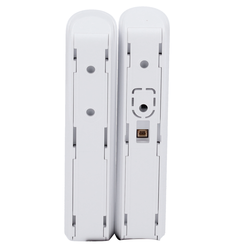 AJAX AJ-DOORPROTECT-S-W - Contacto magnético - Certificado NFA2P y grado 2 - Inalámbrico 868 MHz Jeweller - Ajax Superior / Tornillo de fijación inferior - Soporte mejor adaptado para fácil instalación - 2 relés reed: instalación de imán a ambos lados - A - imagen 3