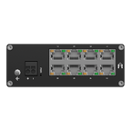 TELTONIKA TK-TSW030 - Teltonika Switch No gestionable Industrial - 8 puertos Ethernet RJ45 Fast Ethernet - Rugerizado Carcasa Aluminio - Plug and Play - Alimentación DC 5 a 57V - Led de Estado - imagen 3
