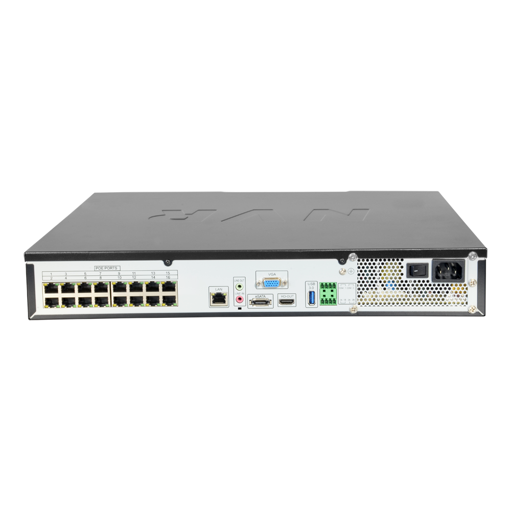 SUNELL SN-NVR3632E4-P16-J - Grabador NVR Sunell con Reconocimiento facial - 32 CH vídeo - Resolución máx 12 Mpx | Compresión H.265+ - Procesamiento de hasta 20 caras/segundo - Reconocimiento facial hasta en 32 canales - Comparación con hasta 10.000 imagen - imagen 3