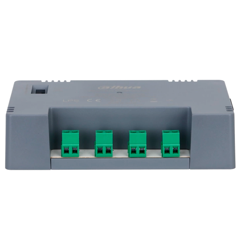DAHUA PFM344D-4CH - Fuente de alimentación conmutada - Entrada AC 185-240V - 50/60Hz 1.5A - Potencia total 30W - 4 salidas - Voltaje de salida Ajustable a 3 niveles - Salida DC 12 V / 12 W - imagen 3