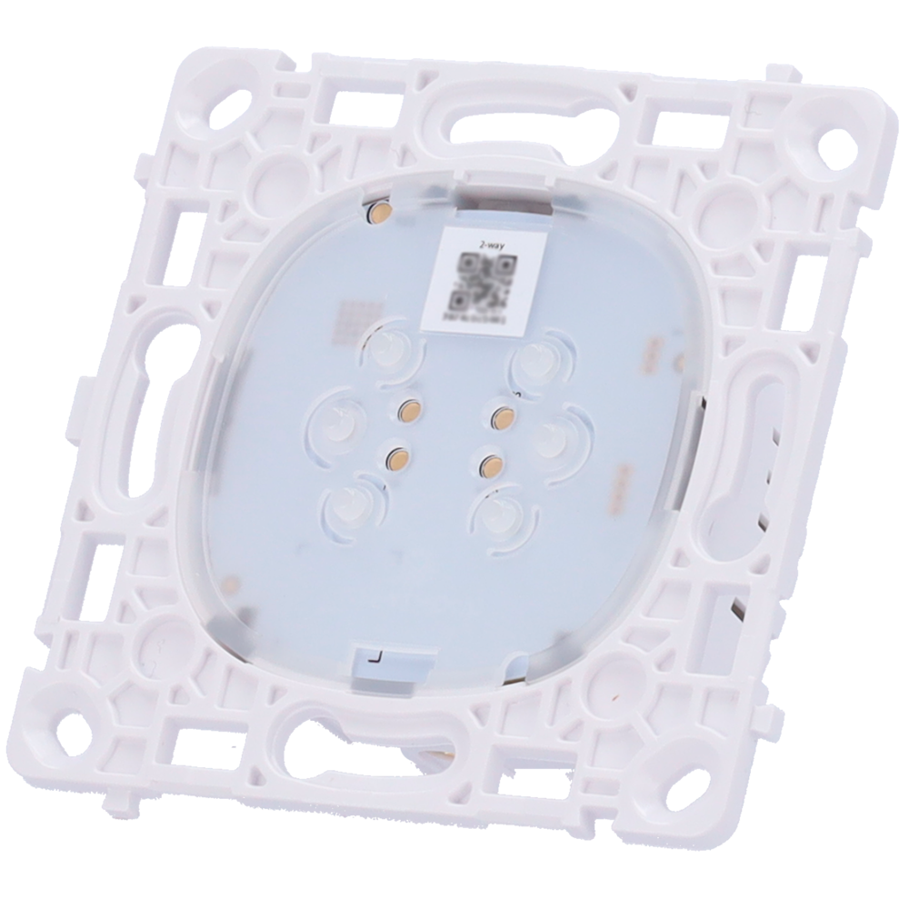 AJAX AJ-LIGHTCORE-2W-VERT - Relé para interruptor de luz conmutable vertical - Inalámbrico 868 MHz Jeweller - Alcance de comunicación hasta 1100 m - Alimentación 230 V AC 50 Hz - Sin necesidad de cable neutro - Ajax - LightSwitch LightCore Vertical (2 Way - imagen 3