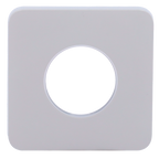 AJAX AJ-SOLOCOVER-SMART-FOG - Tapa frontal para enchufe inteligente tipo F - Compatible con AJ-OUTLETCORE-SMART - Indicador LED sobre estado del enchufe y consumo - Botón táctil para control manual - Retroalimentación LED - Color niebla - imagen 3