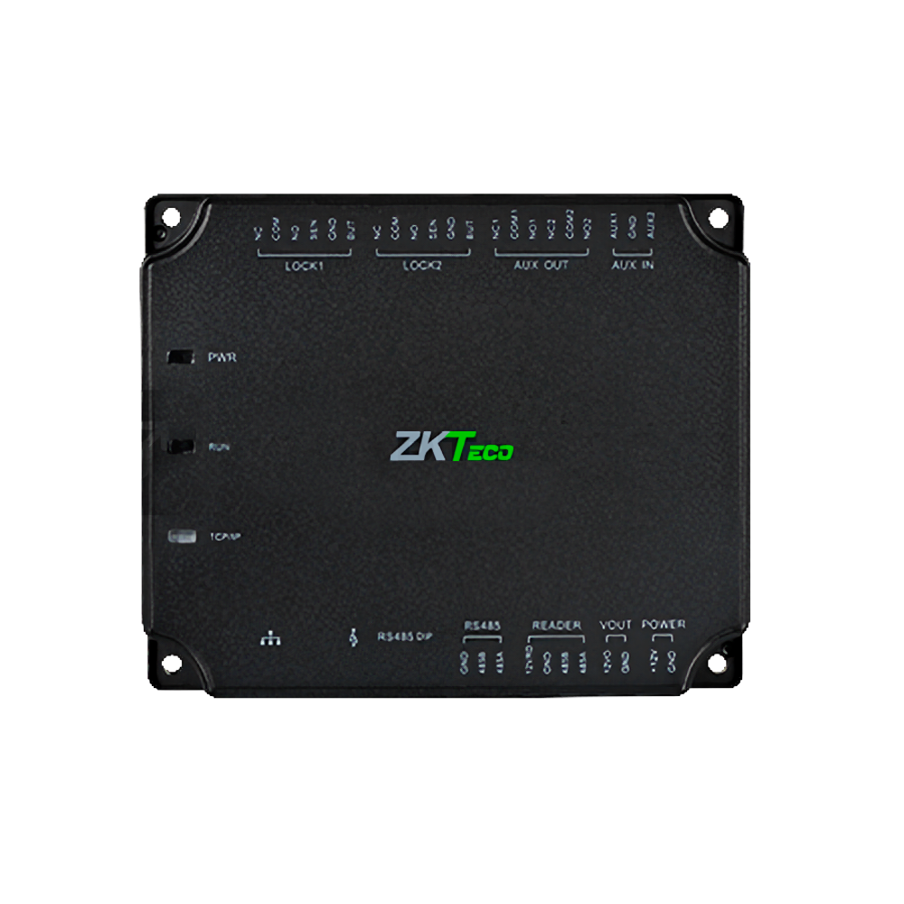 ZKTECO ZK-C2-260 - Controladora de acceso - Tarjeta, QR o PIN - TCP/IP | RS485 para ZK-SRB-DM10 - 4 lectores por OSDP propietario ZKTeco - Salida de relé para 2 puertas - Software Accesos: ZKBioCV - imagen 3