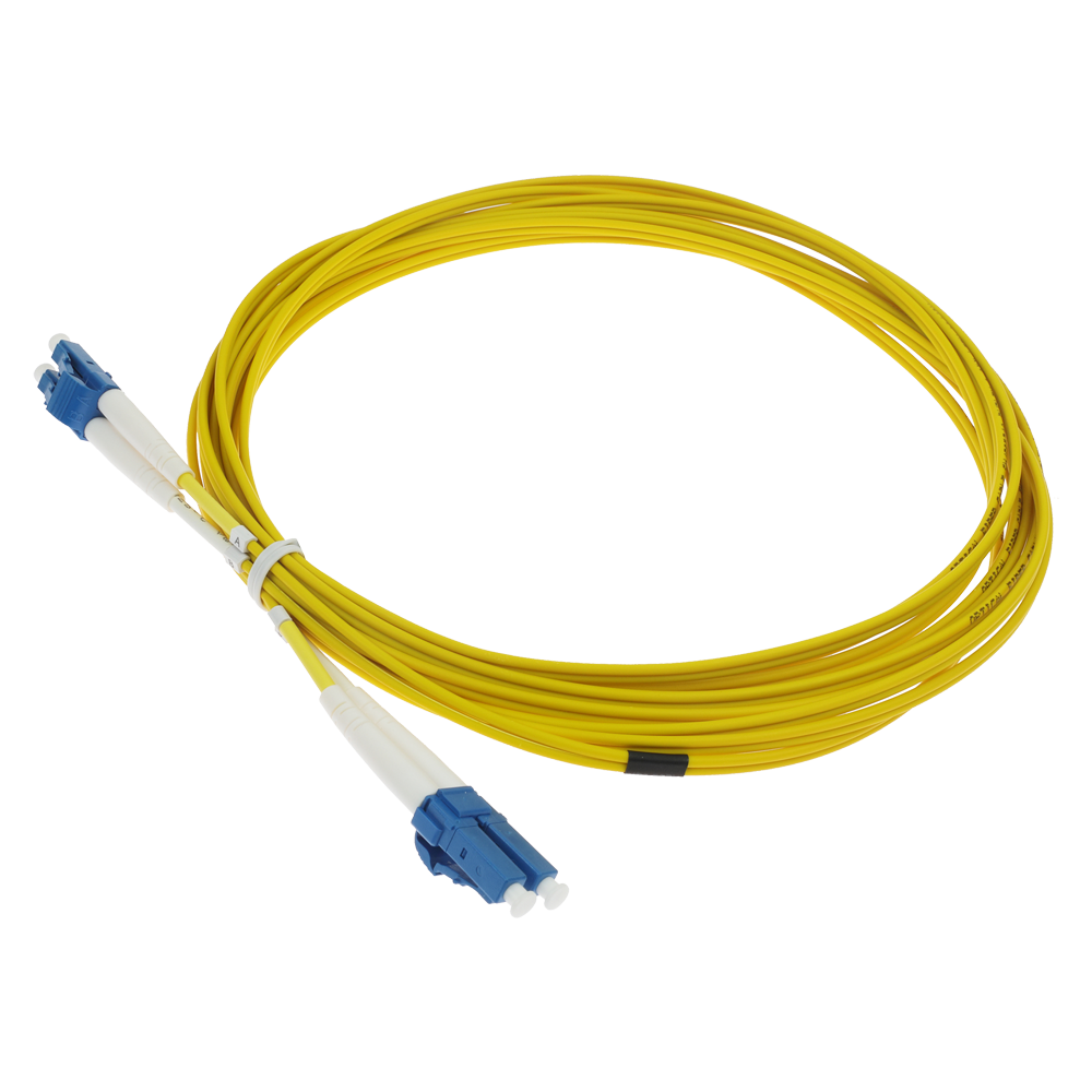 SAFIRE SF-LC-UPC-LC-UPC-SM-DX-5M - Cable de conexión de fibra óptica - Fibra monomodo G657A2 de alto rendimiento - Conectores LC UPC en formato dúplex - Longitud exacta de 5 metros - Cubierta exterior LSZH segura - Compatibilidad de uso genérica - imagen 3