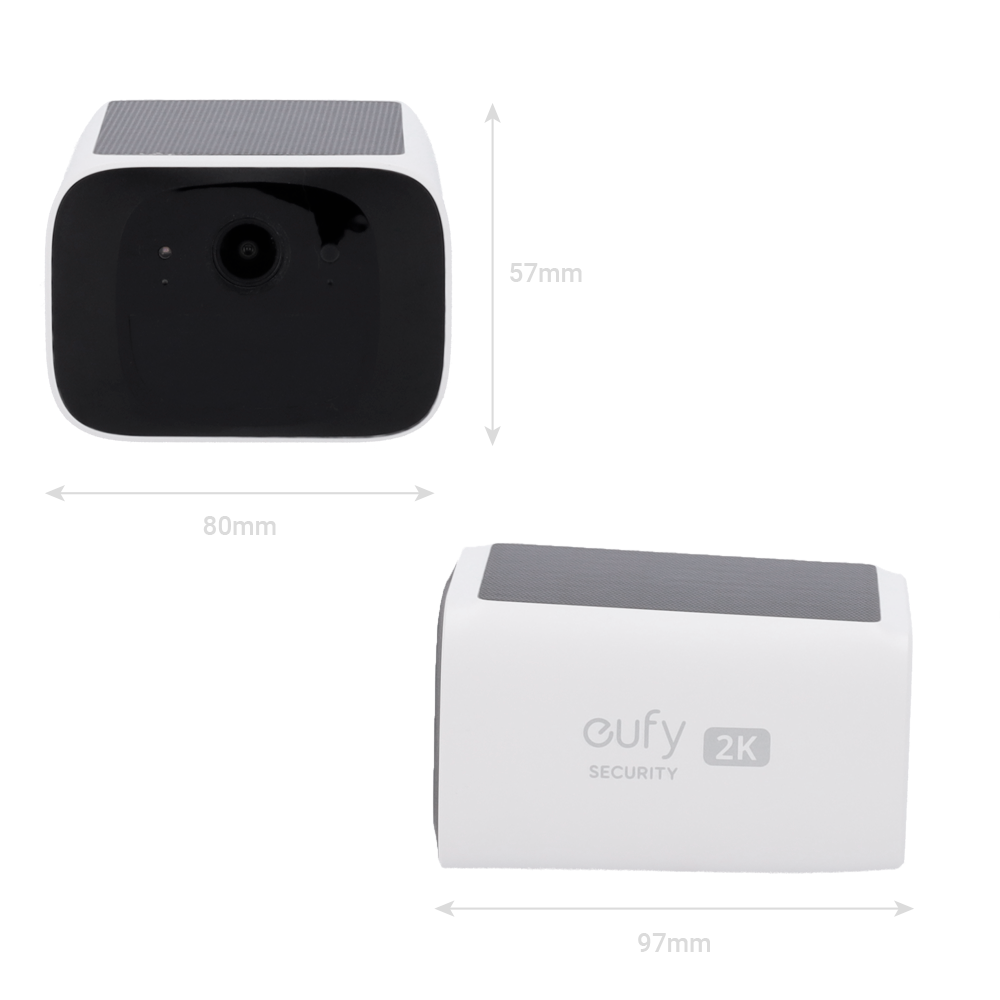 EUFY-SOLOCAM-S220 - Eufy by Anker Cámara Wifi 2K - Detección Humanos/ Facial / movimiento - Panel solar integrado - Almacenamiento integrado 8 GB - Autonomía ilimitada - Apta para exterior IP67 - imagen 3