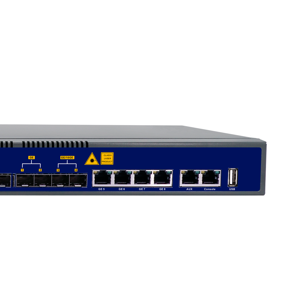 VSOL-V1600G1-B - V-SOL 8 Puertos Pon Gpon OLT - 4 Puertos RJ45 GE + 2 SFP/GE + 2SFP+ - Hasta 128 ONT por equipo - Distancia de transmisión hasta 20 km - Enrutamiento Capa 3 ( NAT,DMZ,ACL,PPPOE,DHCP ) - Switching Capa 2 ( VLANs, MULTICAST, STP ) - imagen 3