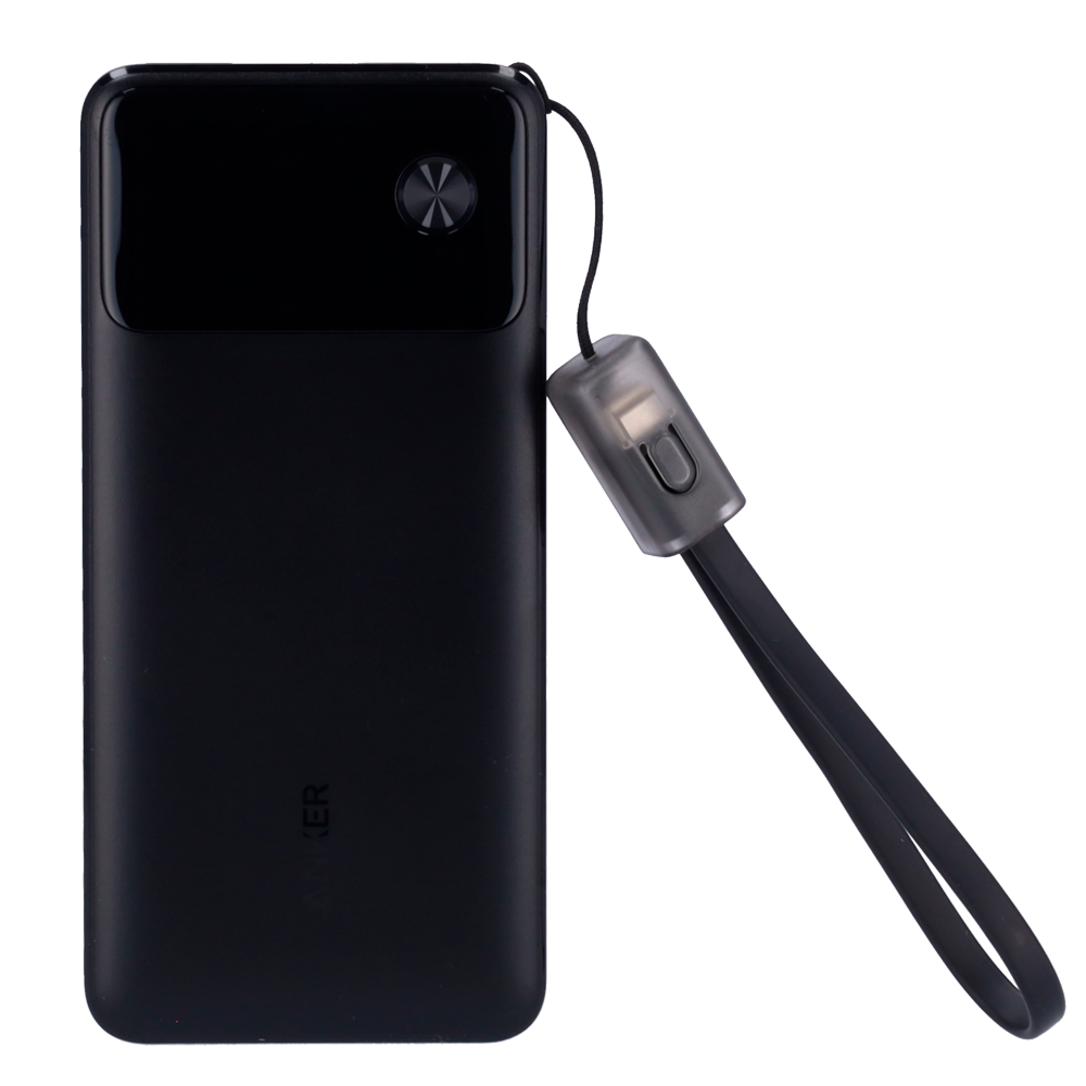 ANKER ANK-A1388-B - Anker Power bank con pantalla - Capacidad 10000mAh - Entradas USB-C - Salidas USB-A, 2x USB-C - Carga 3 dispositivos a la vez - Carga rápida PD22.5W - imagen 3