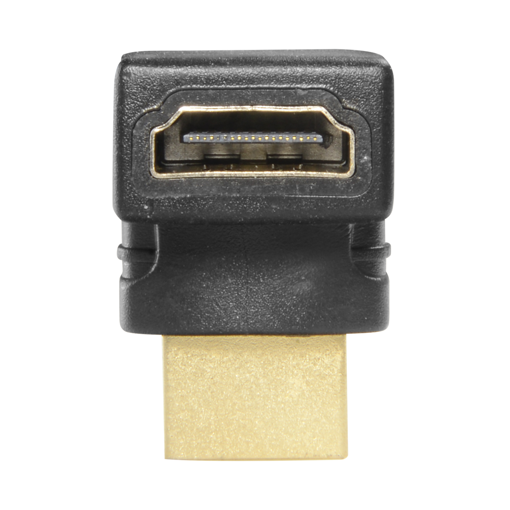 SAFIRE CON-HDMI-L - Adaptador HDMI - HDMI 1.3 - Acodado 90° - HDMI tipo A macho - HDMI tipo A hembra - Conectores anticorrosión - imagen 3