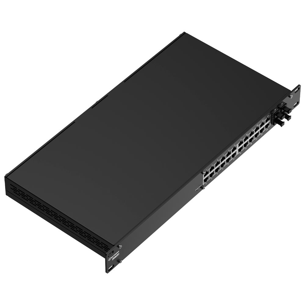 TELTONIKA TK-SWM281 - Teltonika SWM281 L2+ Managed Industrial Switch - 24 Puertos Gigabit Ethernet RJ45 de alta velocidad - 4 Ranuras SFP independientes para fibra óptica - Protocolos industriales: Profinet y EtherNet/IP - Sistema SwmOS Linux y 2 años de - imagen 3