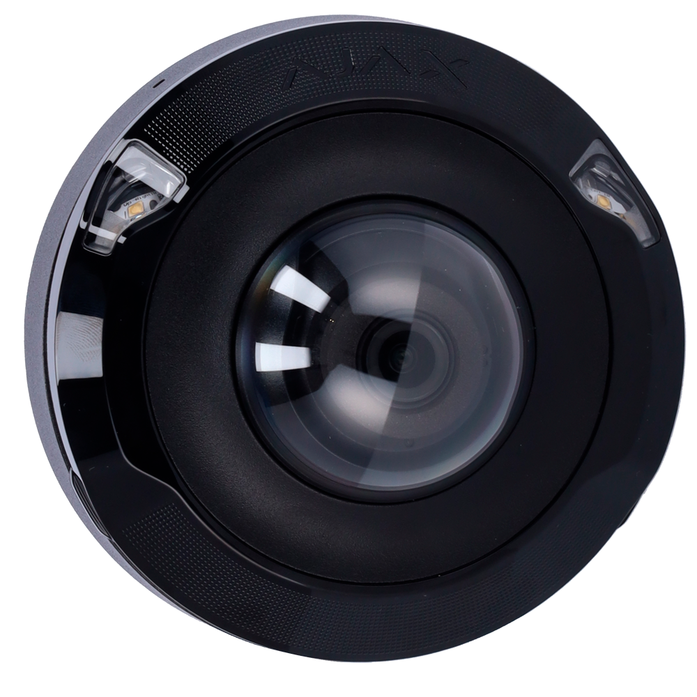 AJAX AJ-DOMECAM-MINI-5-HL-B - Cámara IP 5 Megapixel Ajax - 1/2.8" Progressive Scan CMOS - Lente 2.8 mm, Ranura MicroSD hasta 256GB - IR15m | Luz Blanca 15 m | PoE 802.3at/af - Con Inteligencia Artificial - Color negro - imagen 3
