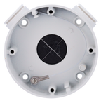 HIKVISION DS-1260ZJ - Caja de conexiones - Para cámaras bullet - Apto para uso exterior - Instalación en techo o pared - Color blanco | 36 (Al) x 105 (Ø) mm - Pasador de cables - imagen 3
