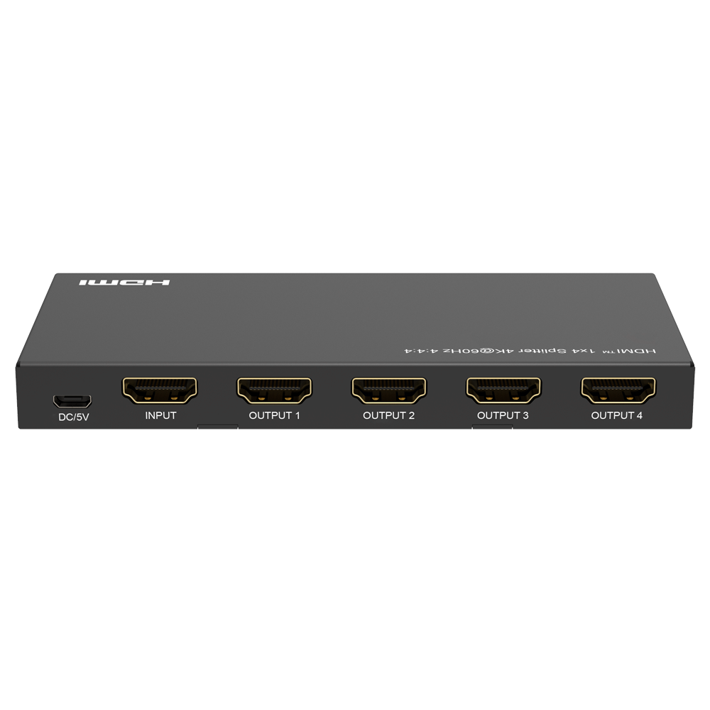 MARCA BLANCA HDMI-SPL-1x4-4K60 - Splitter de señal HDMI - Permite 1:4 - Resolución 4K - imagen 3