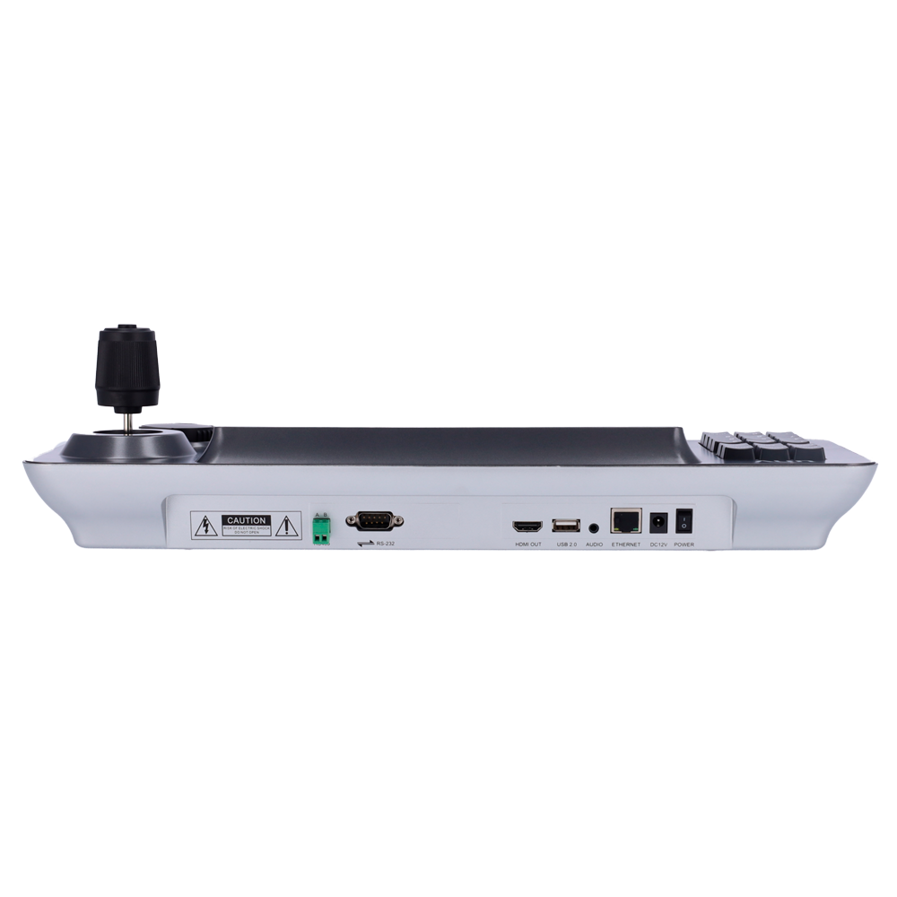 UNIVIEW UV-KB2100 - Teclado IP Uniview - Pantalla táctil capacitiva 10.1" (1280x800) - Interfaz IP/RS-232/RS-485 - Control Joystick 4D - Salida HDMI - Visualización de 8 canales simultáneos - imagen 3