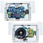 SAFIRE SF-EASGATE104-ADS-AM-2 - Antena antihurto EAS - Tecnología acustomagnética AM 58 kHz - 2 pasillos: maestra y dos esclavas - Conexión WiFi | Plug &amp; Play - Fabricada en ABS | Apta para publicidad - Ajustes remotos con Cloud gratuito - imagen 2