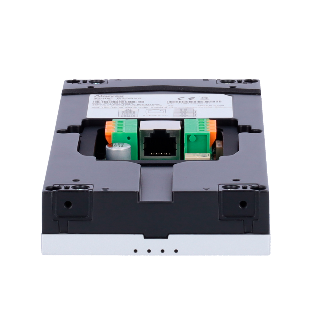AKUVOX AK-R20B-5B - Videoportero IP en superficie - Cámara 2 Mpx | Audio bidireccional - Apertura con tarjetas EM/MF y NFC | 2 relés - 5 apartamentos | PoE, SIP estándar - Mantenimiento Cloud - Conexión a través de Cloud | Salida 12V - imagen 3